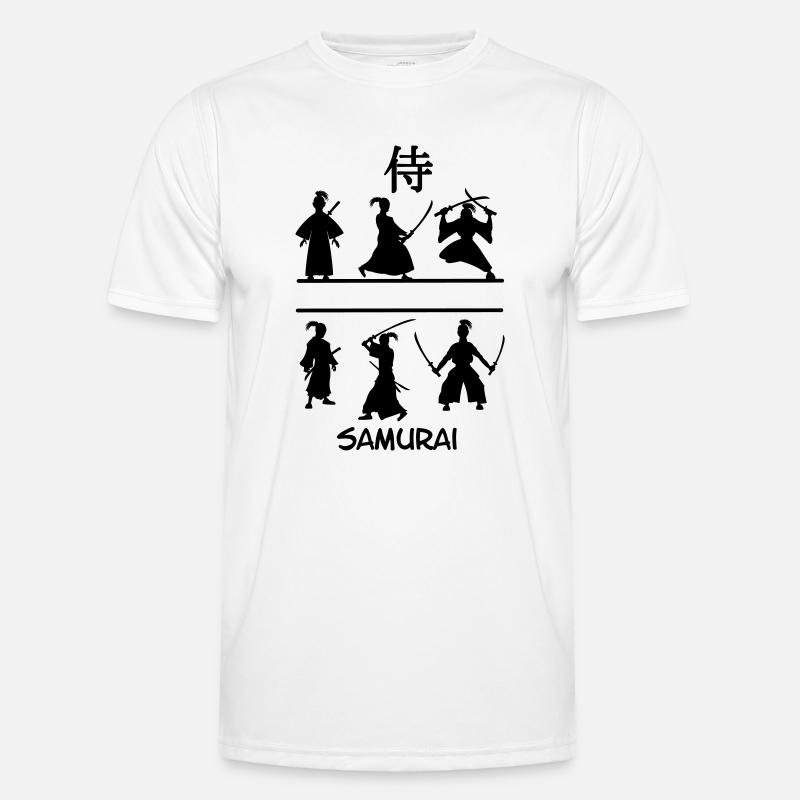 Samouraï avec des épées T-shirt sport Homme