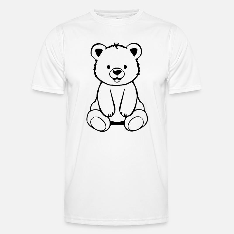 Bear Bear - Men's Functional T-Shirt - white