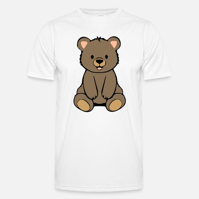 Bear Bear - Men's Functional T-Shirt - white