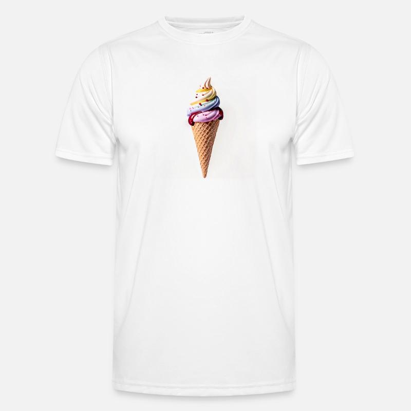 ize cream Männer Funktions-T-Shirt