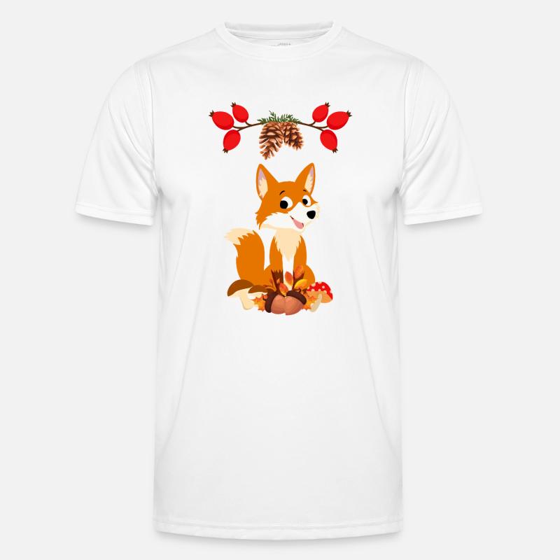 Fuchs  Männer Funktions-T-Shirt