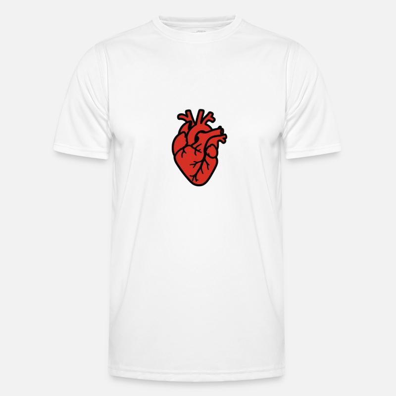 cuore_anatomico T-shirt sport Homme