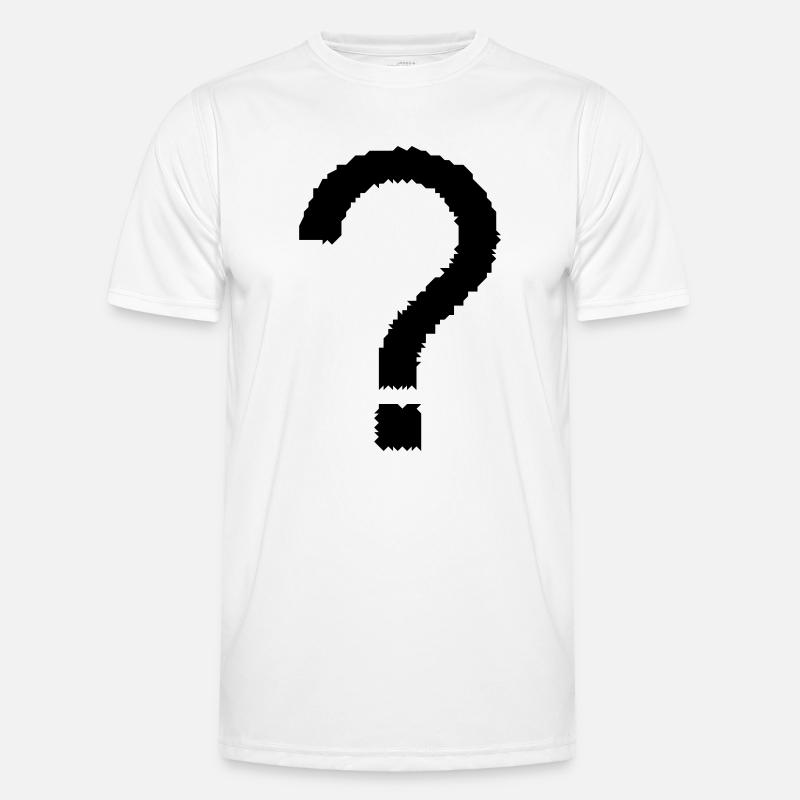 Question mark Men's Functional T-Shirt