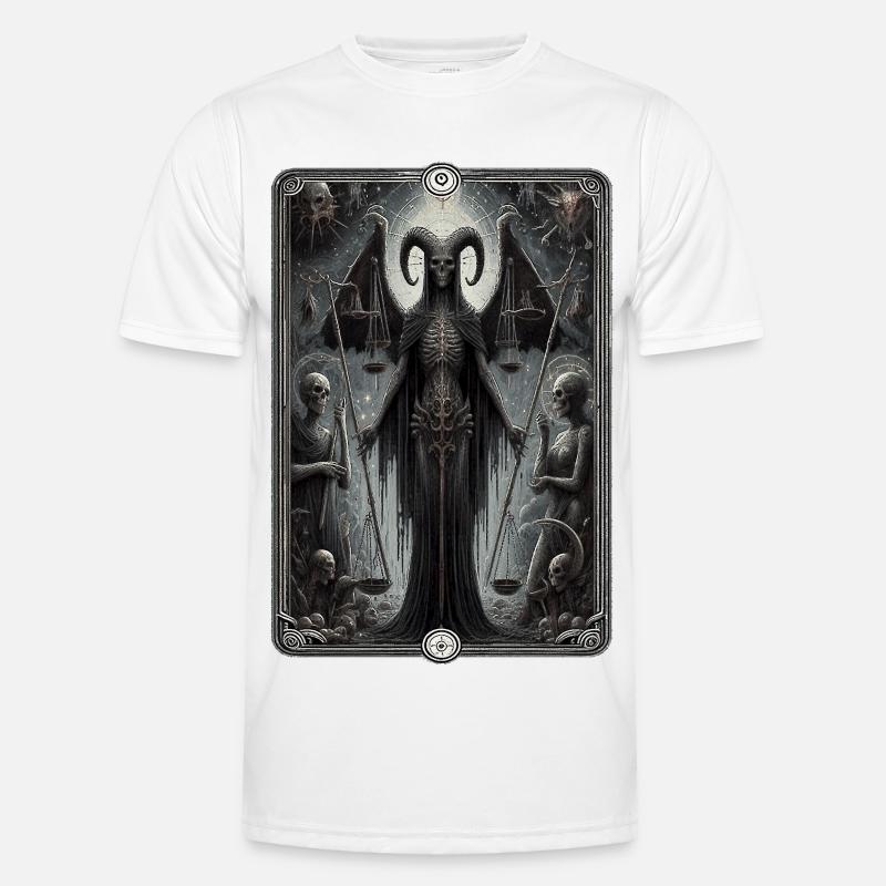 Schwarzer Richter Männer Funktions-T-Shirt