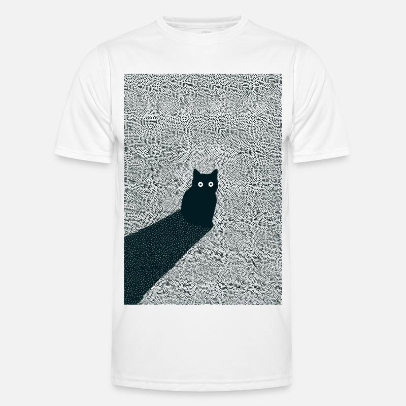 Kitty Dots Men's Functional T-Shirt