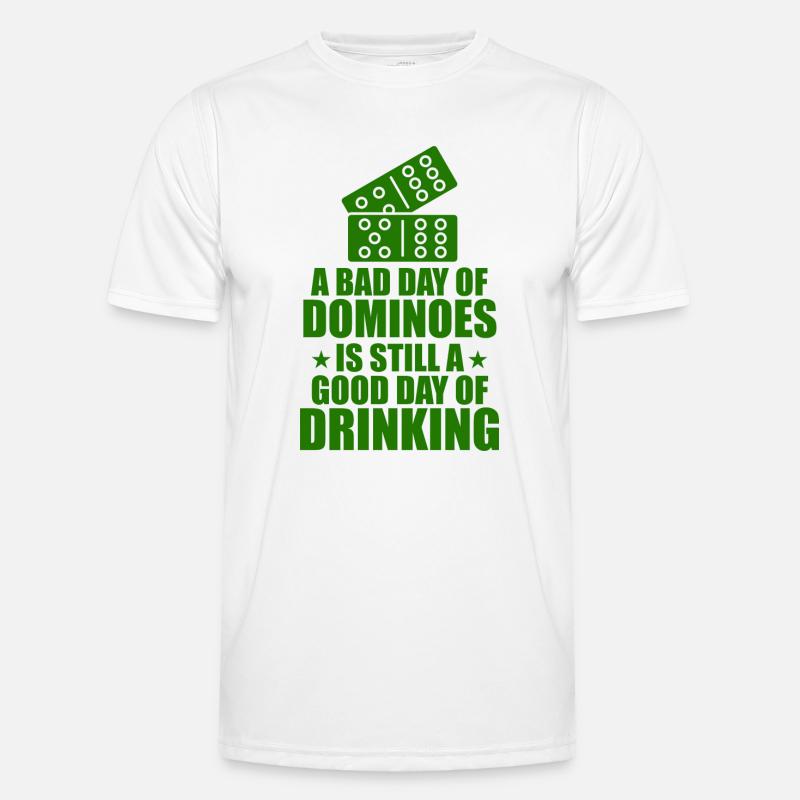 Conception de domino T-shirt sport Homme