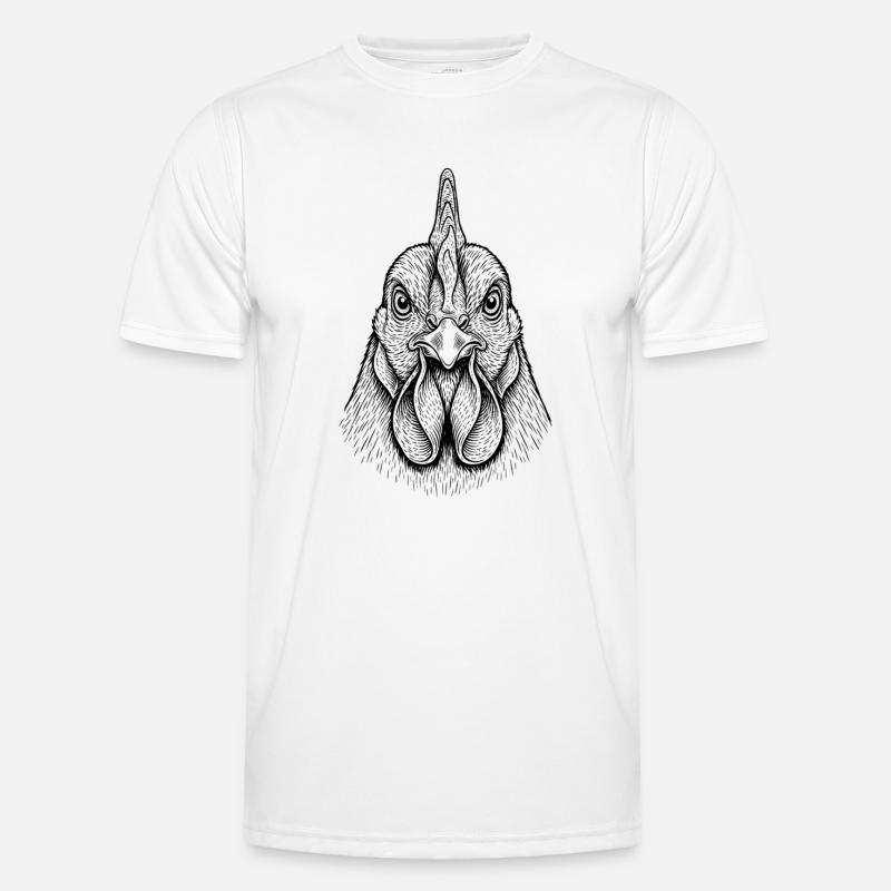 Chicken Men's Functional T-Shirt