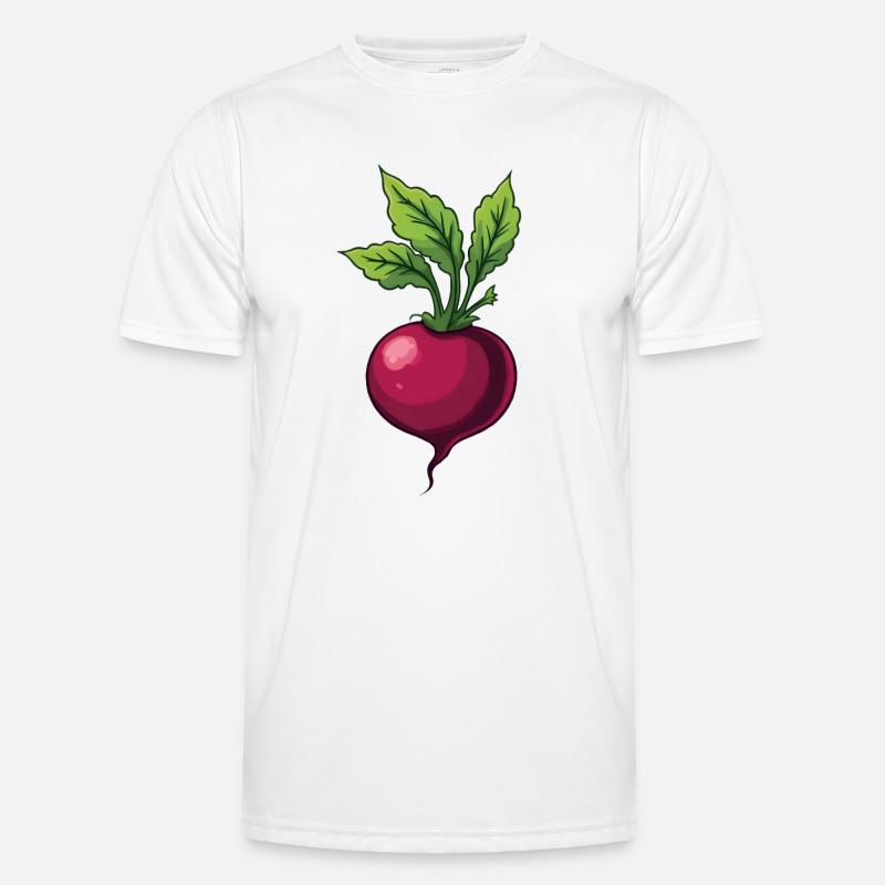 Beetroot - Men's Functional T-Shirt - white