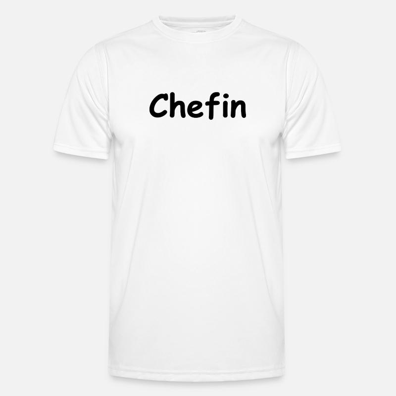Chefin Männer Funktions-T-Shirt