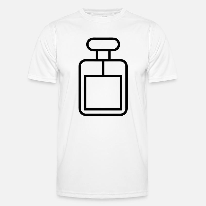 perfume bottle - Men's Functional T-Shirt - white