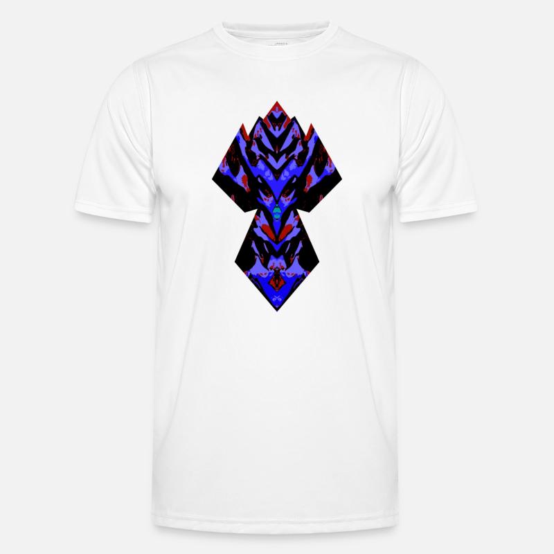 Error God, Black Sigil, Void Guardian - Men's Functional T-Shirt - white