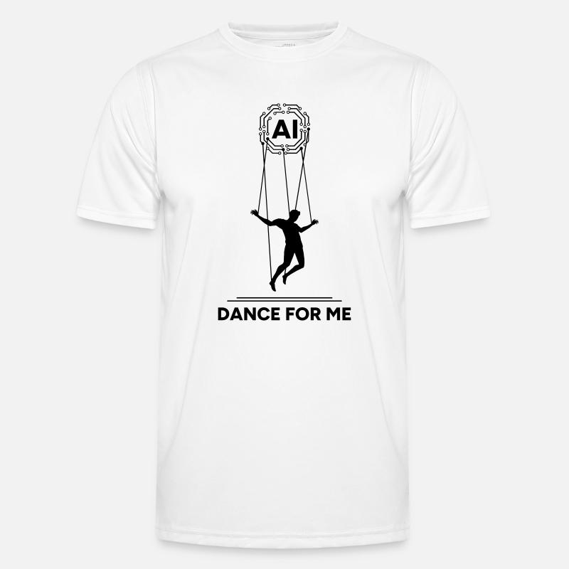 L’intelligence artificielle Marionnette danse pour moi T-shirt sport Homme