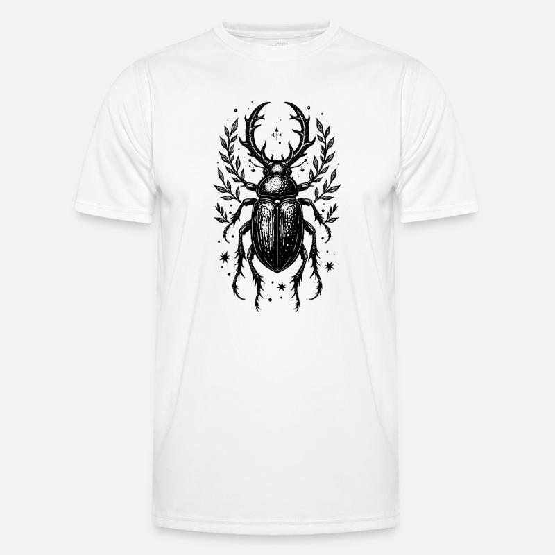 Laurel Crest Emblem Shield Men's Functional T-Shirt