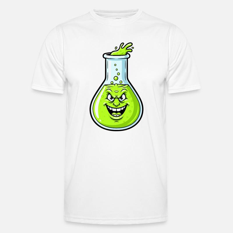 Grinning Green Potion Men's Functional T-Shirt