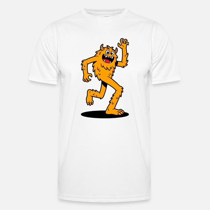 Probe - Männer Funktions-T-Shirt - Weiß