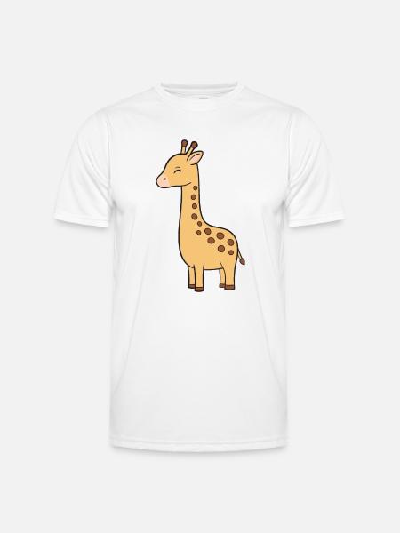 Girafe - T-shirt sport Homme - blanc