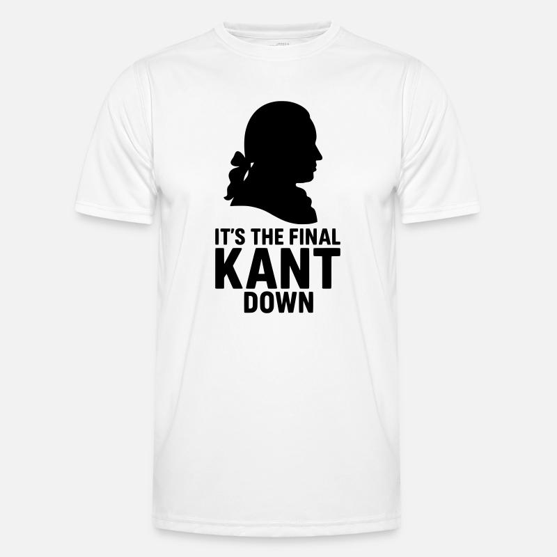 final kant down Männer Funktions-T-Shirt