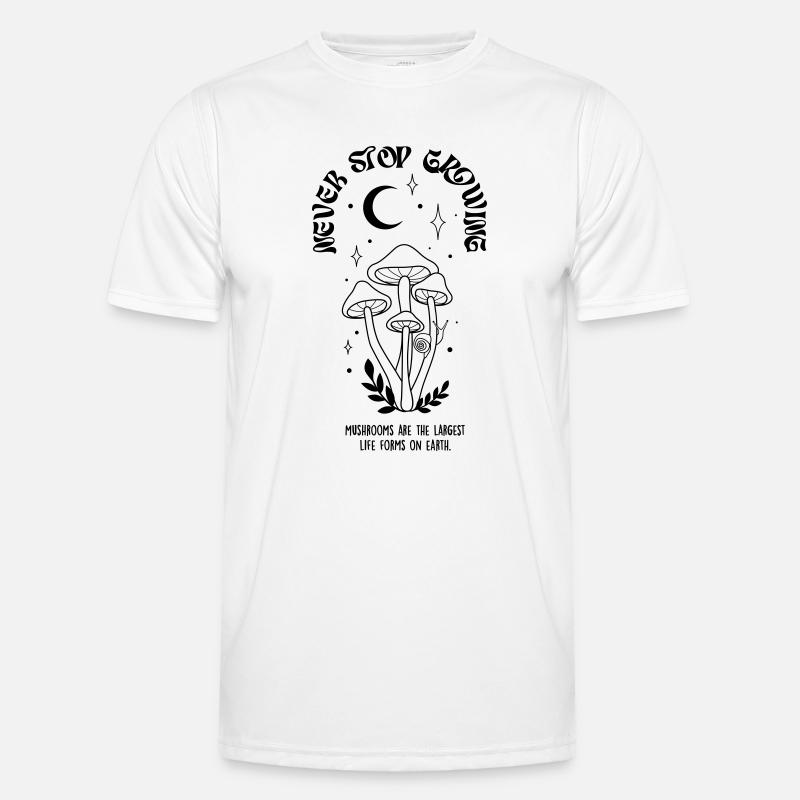 Champignons T-shirt sport Homme