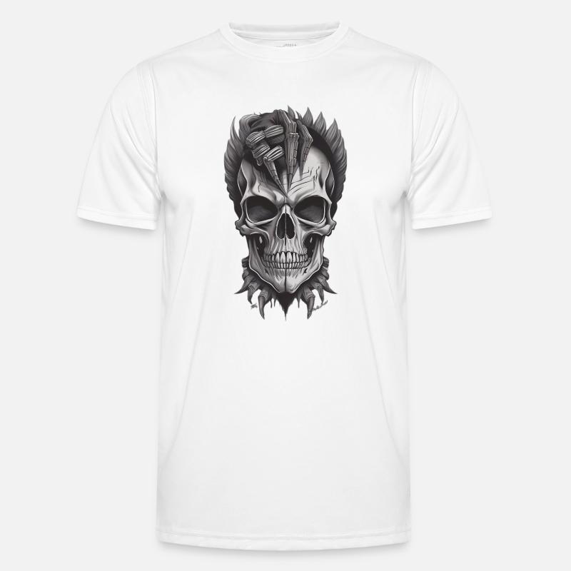 Cool Skull Männer Funktions-T-Shirt