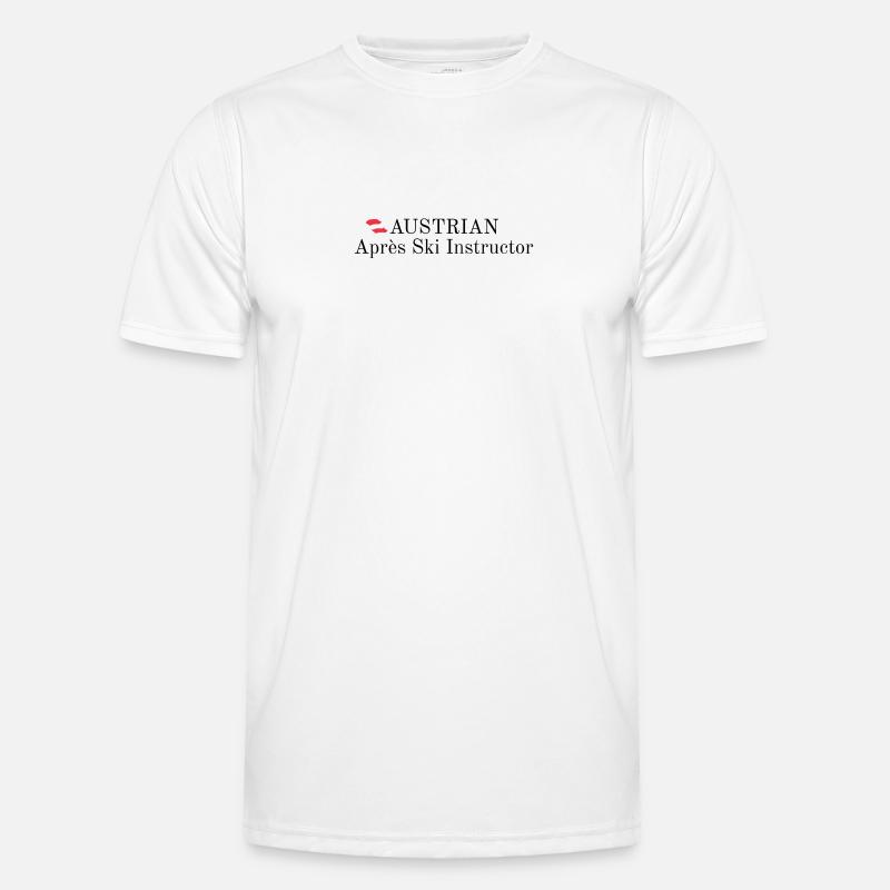 Austrian Apres Ski Instructor Männer Funktions-T-Shirt