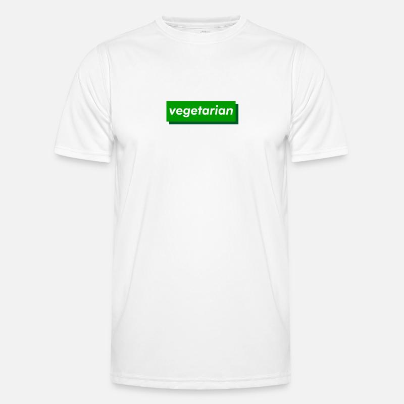 vegetarian Men's Functional T-Shirt