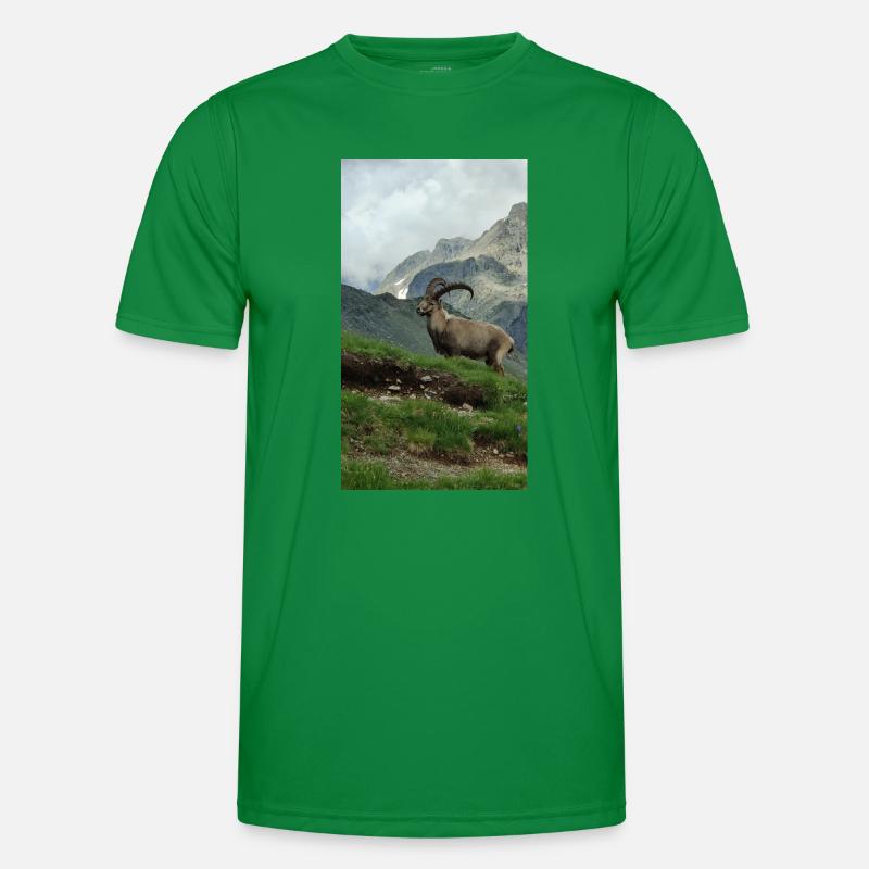 Steinbock Männer Funktions-T-Shirt