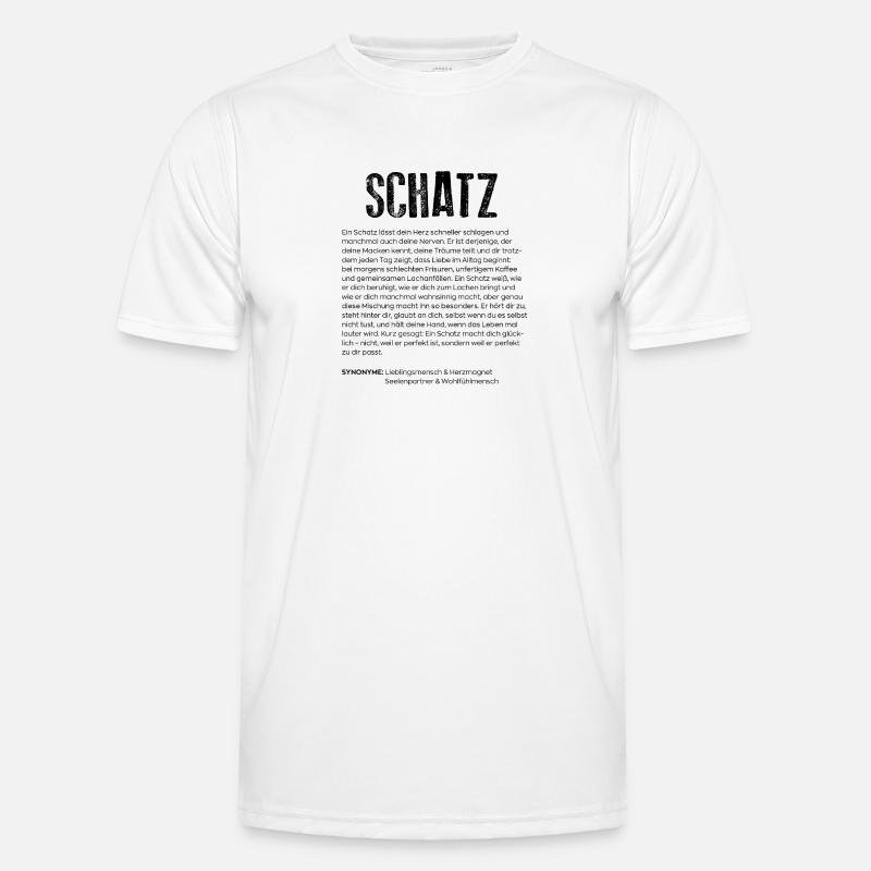 Schatz Definition Männer Funktions-T-Shirt