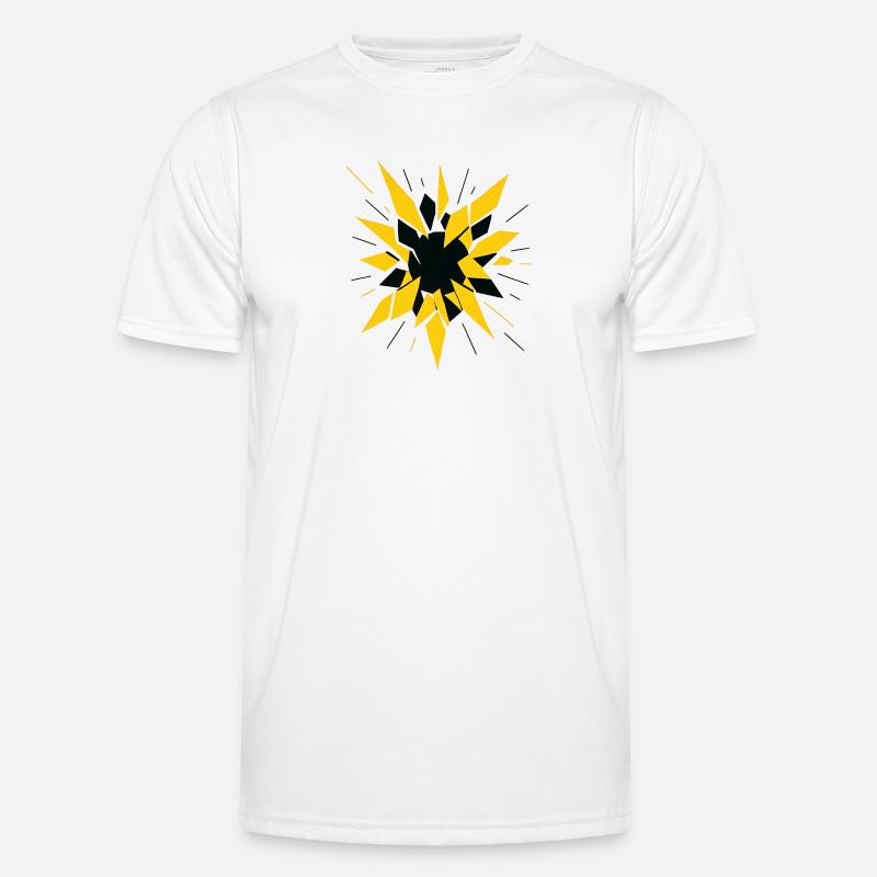 Fragmentation radioactive – Conception physique T-shirt sport Homme