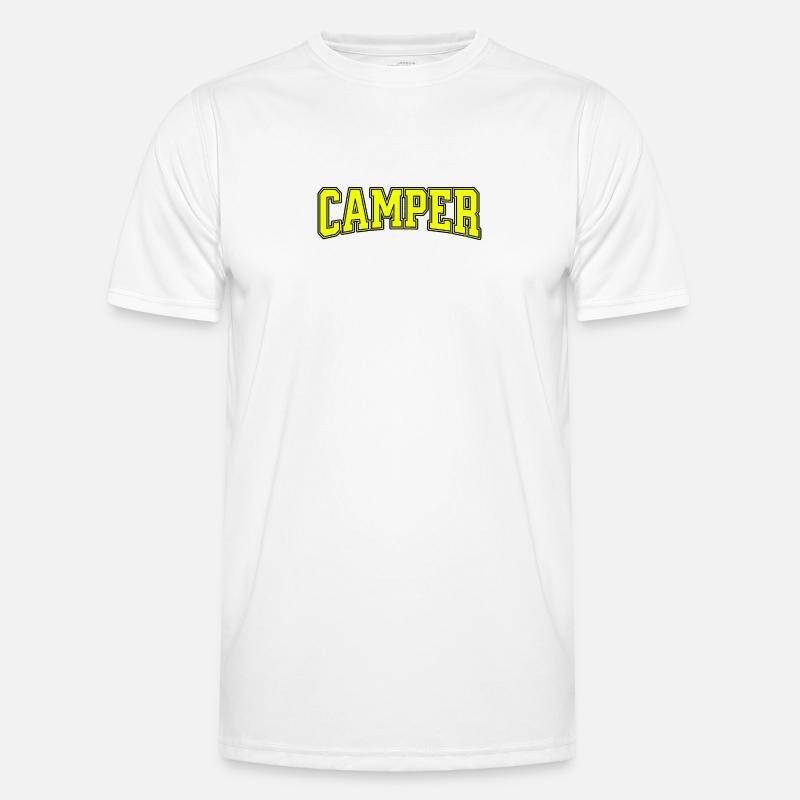CAMPER Retro Varsity Style Men's Functional T-Shirt