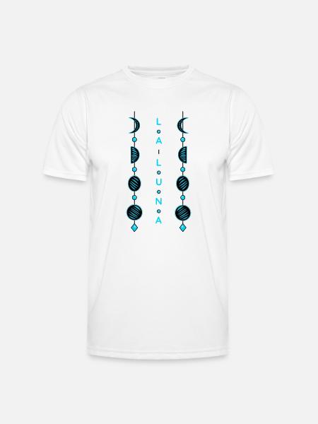 Moon phases - Men's Functional T-Shirt - white