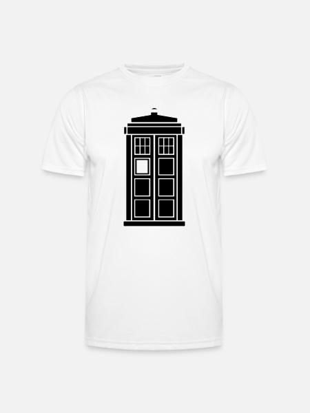 Tardis - Men's Functional T-Shirt - white