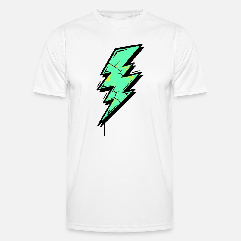 Lightning Style Lightning Abstract Men's Functional T-Shirt