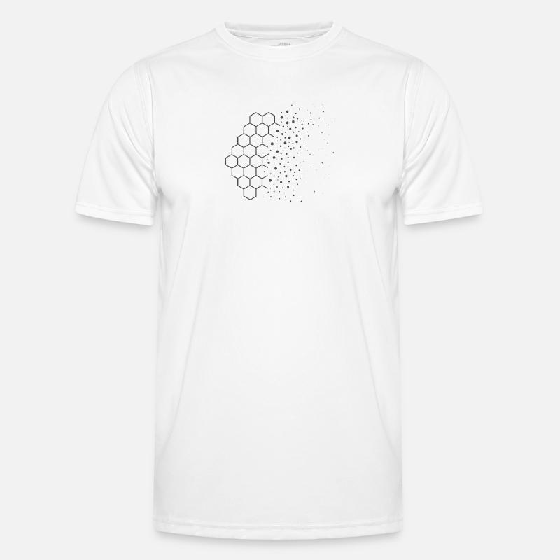 Entropy Drift – Physik Design Männer Funktions-T-Shirt