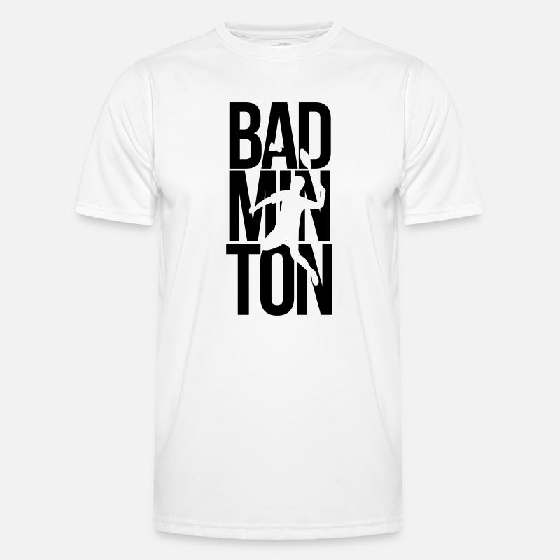 badminton Männer Funktions-T-Shirt
