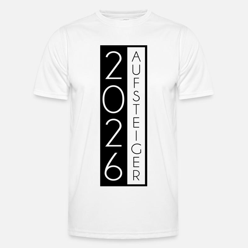 Aufsteiger 2026 Aufstieg Männer Funktions-T-Shirt