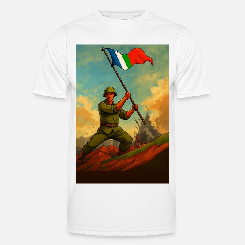 FIRST GENERATION MOLUCCANS - Men's Functional T-Shirt - white