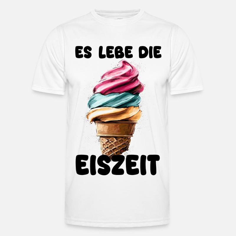 Es lebe die Eiszeit - Eissorte Männer Funktions-T-Shirt