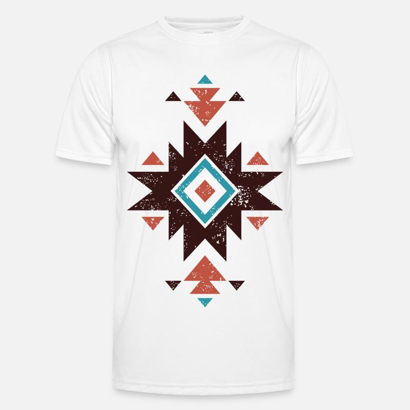 Boho Diamond Emblem Men's Functional T-Shirt