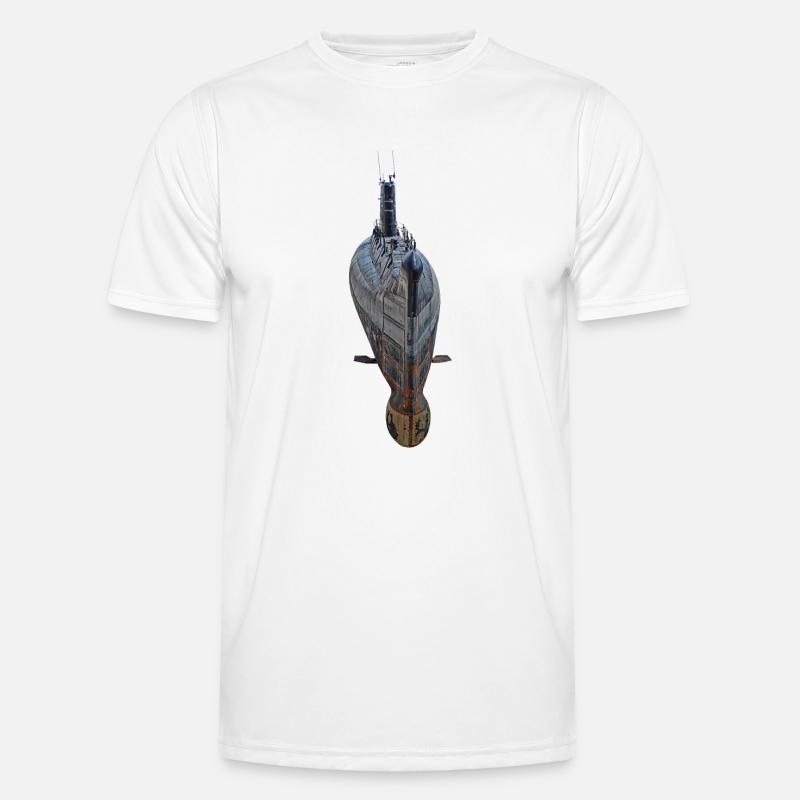 U-boot - Männer Funktions-T-Shirt - Weiß