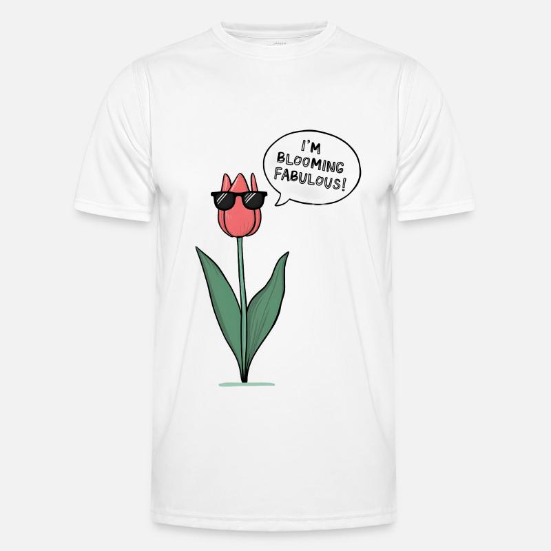 Floraison fabuleuse T-shirt sport Homme