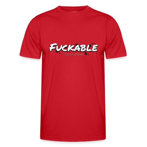 fuckable - Männer Funktions-T-Shirt
