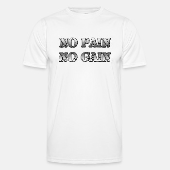 No Pain No Gain - Functional T-shirt for men