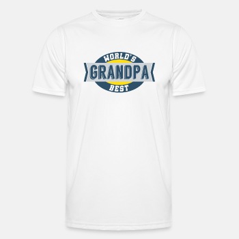 World's Best Grandpa - Functional T-shirt for men