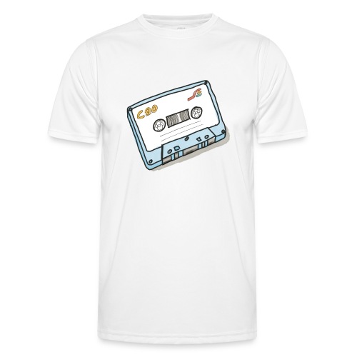 Cassette - Männer Funktions-T-Shirt