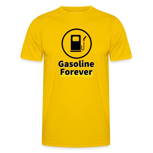 Benzyna na zawsze - Funkcjonalna koszulka męska