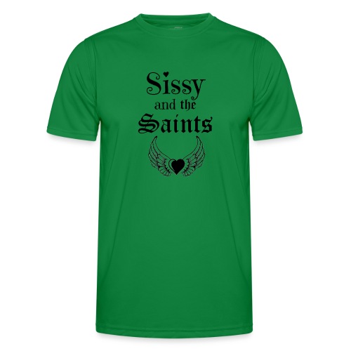 Sissy & the Saints zwarte letters - Functioneel T-shirt voor mannen