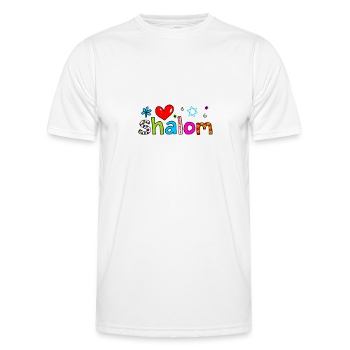 Shalom II - Männer Funktions-T-Shirt