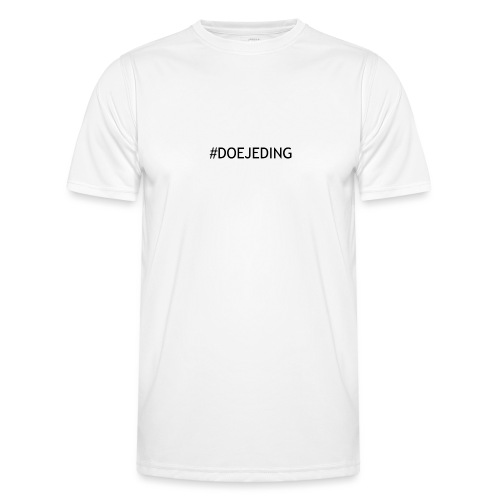 #DOEJEDING - Functioneel T-shirt voor mannen