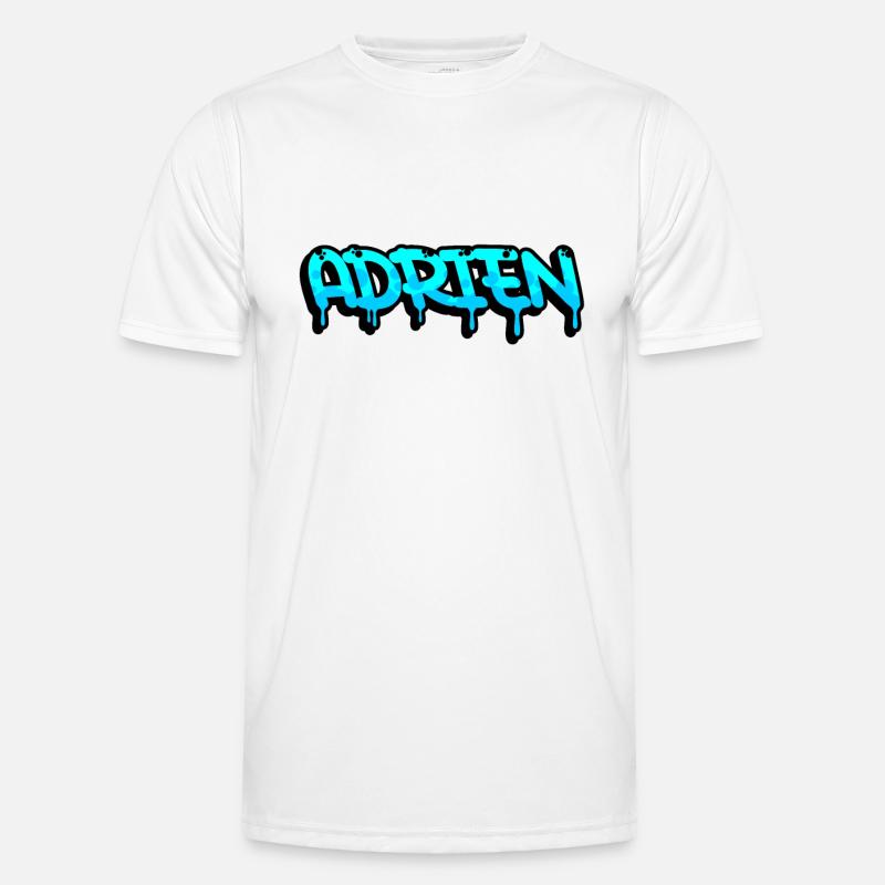 Graffiti first name Adrien Men's Functional T-Shirt