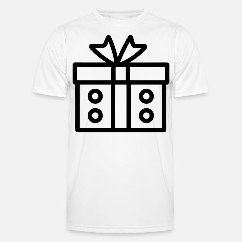 Small Gift Box - Men's Functional T-Shirt - white